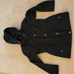 London Fog Quilted Short Coat Small Women's